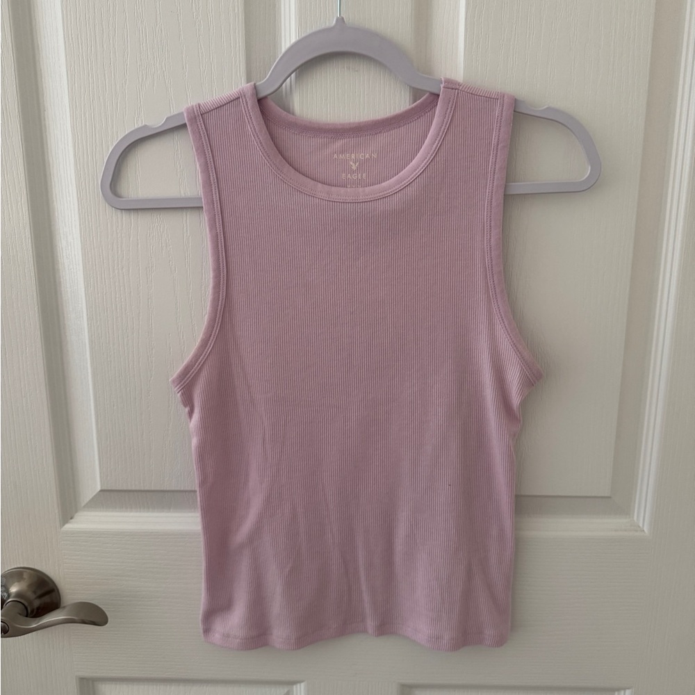 Pink Boyfriend Muscle Tank Top